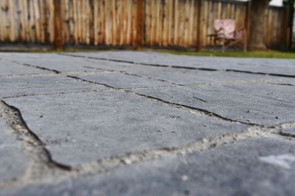 Sunken Patio Repair in Macomb